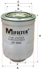 Фильтр MFILTER DF 690